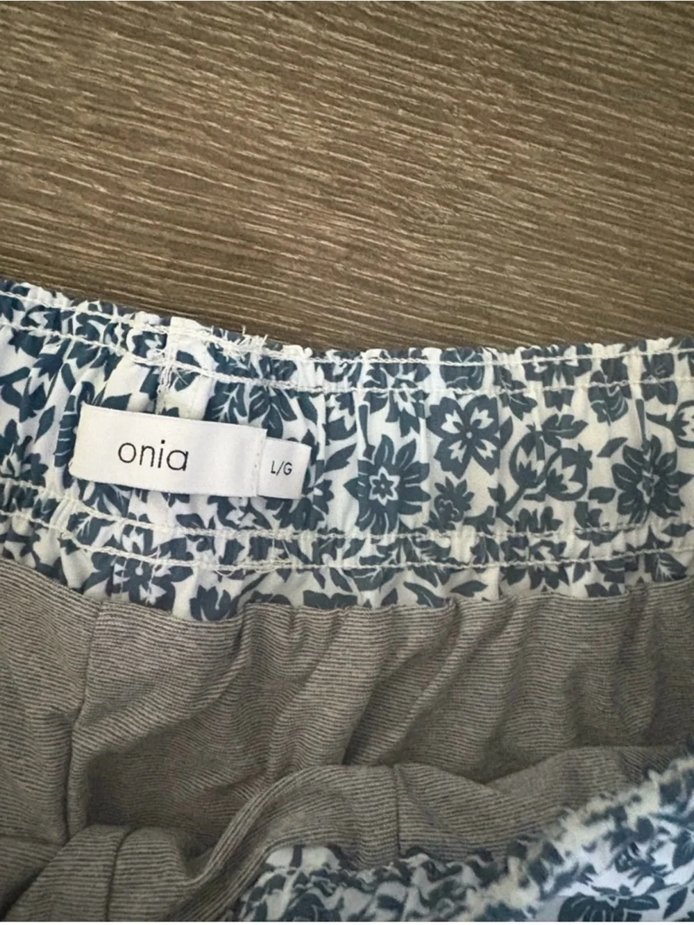 Onia Comfort Lined Swim Trunks - Micro Floral Size Large NEW!